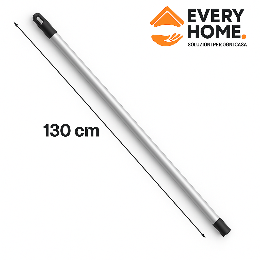 Immagine Manico fisso cm 130 * 21mm grigio