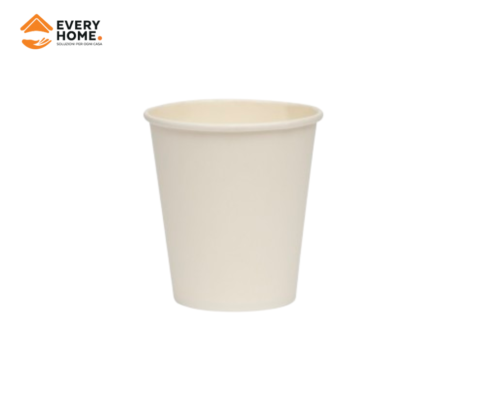 Immagine Bicchieri carta 210 ml bianchi conf. 50 pz