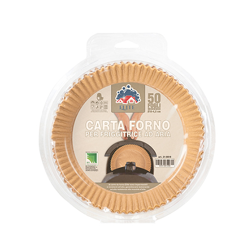 Immagine Carta forno friggitrice ad aria Ø 16 cm conf. 50 pz