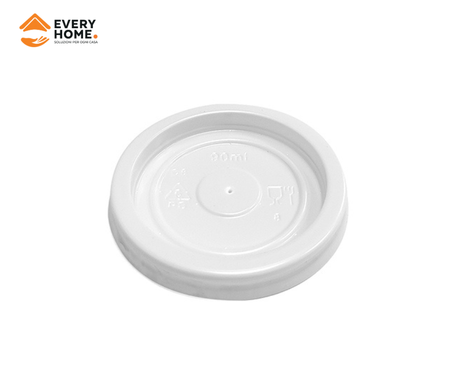 Immagine Coperchi ps x bic. 90 ml conf. 50 pz