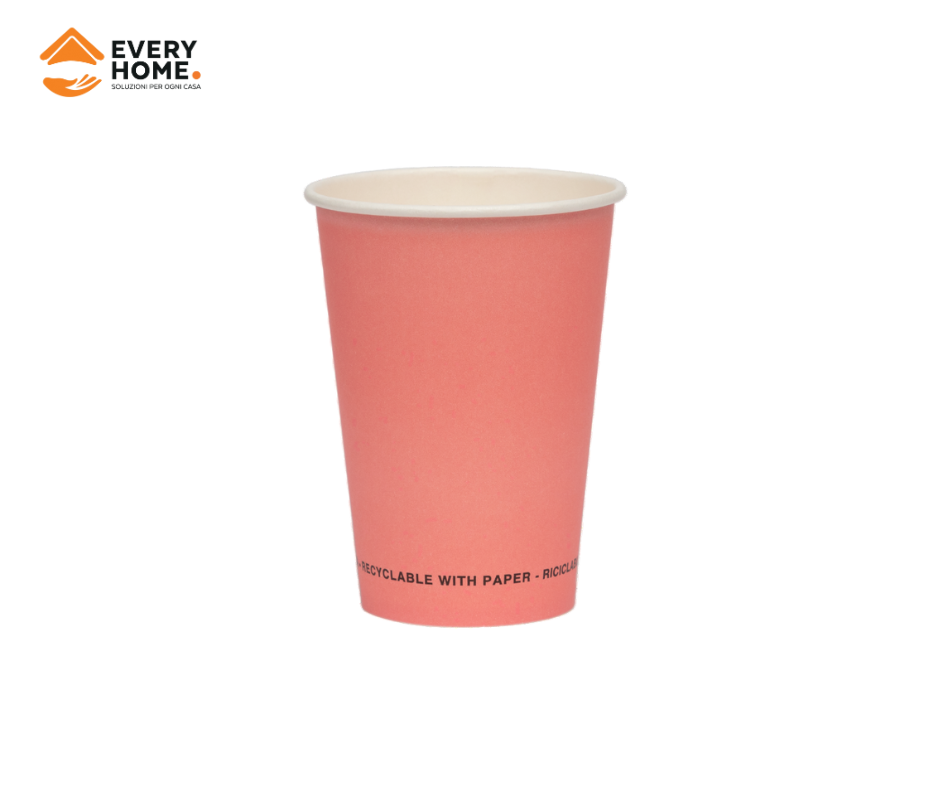 Immagine Bicchieri carta 200 ml rosaconf. 25 pz