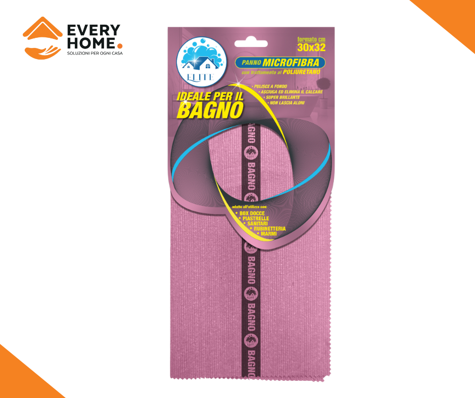 Immagine Panno microfibra extra poliuretano bagno 30x32 cm